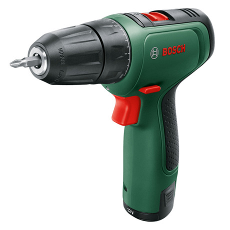 Masina de gaurit si insurubat Bosch EasyDrill 1200, 12V, 1500 RPM, Acumulator, Valiza, Verde, 06039D3006