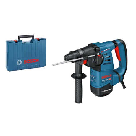 Ciocan rotopercutor Bosch Professional GBH 3-28 DRE, 800W, 3.1 J, 900 RPM, 4000 percutii/min., Maner auxiliar, Valiza, 061123A000