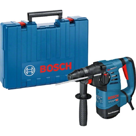 Ciocan rotopercutor Bosch Professional GBH 3-28 DFR, 800W, 3.1 J, 900 RPM, 4000 percutii/min., Mandrina cu schimbare rapida 13 mm, Maner auxiliar, Valiza, 061124A000