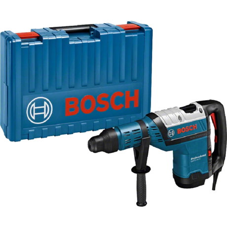 Ciocan rotopercutor Bosch Professional GBH 8-45 D, 1500W, 12.5 J, 305 RPM, 2720 percutii/min., Maner auxiliar, Valiza, 0611265100