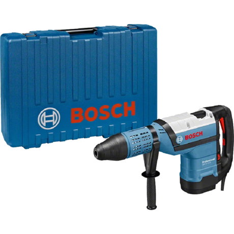 Ciocan rotopercutor Bosch Professional GBH 12-52 D, 1700W, 19 J, 220 RPM, 2150 percutii/min., Maner auxiliar, Valiza, 0611266100
