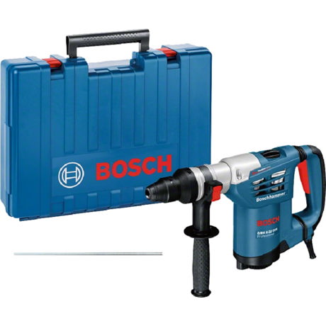Ciocan rotopercutor Bosch Professional GBH 4-32 DFR, 900W, 4.2 J, 800 RPM, 3600 percutii/min., Maner auxiliar, Valiza, 0611332100