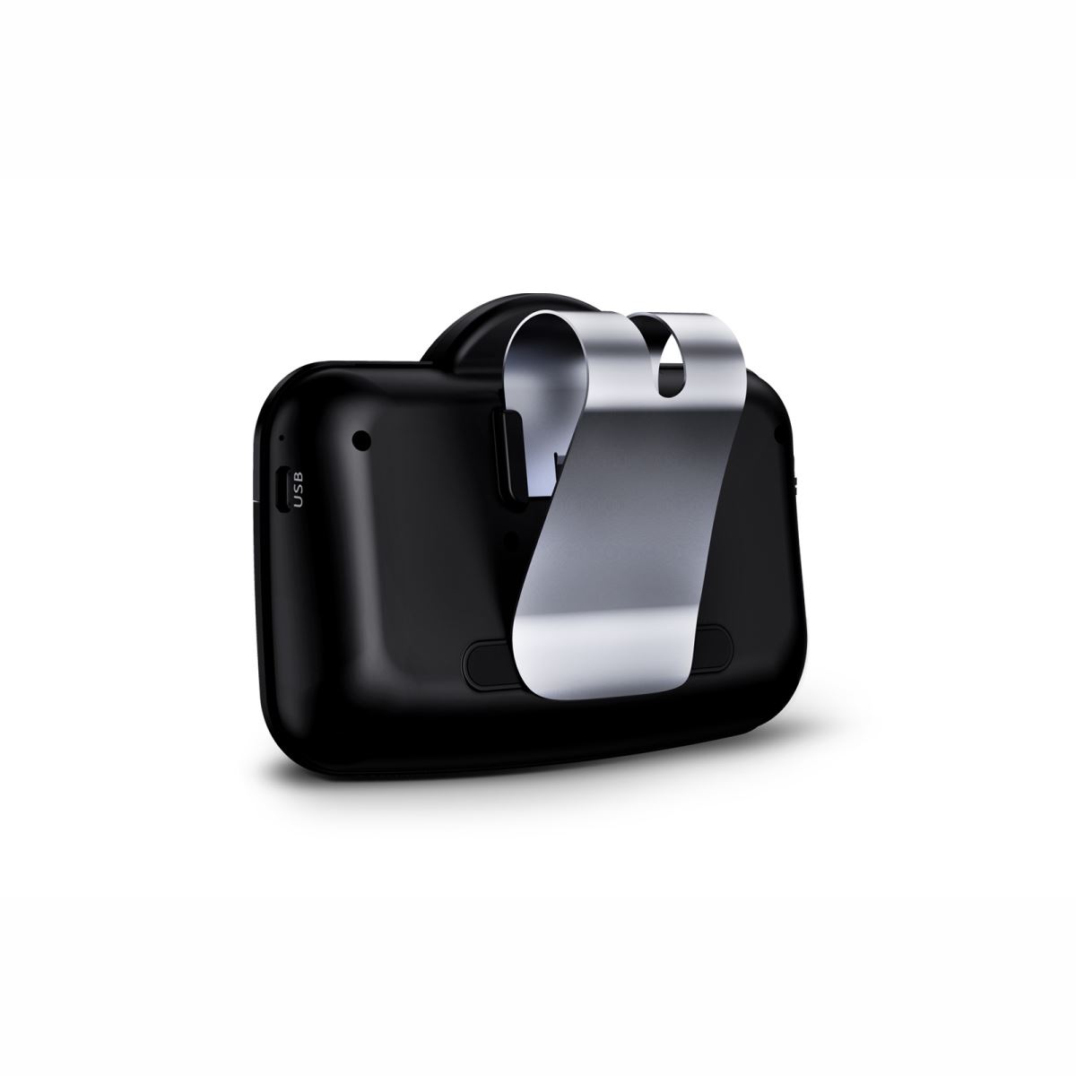 Car Kit Xblitz X1000 Professional, wireless, sistem handsfree portabil cu Bluetooth, negru