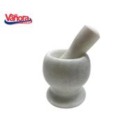 MOJAR CU PISTIL DIN MARMURA, DIA 9.5 CM, VANORA HOME ( mix doua culori in bax, 3 buc/ culoare)