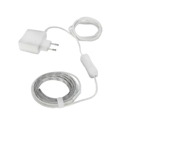 Banda LED MyLiving RGB Philips, 17W, 240V, IP20, 260 lumeni, cu variator si comutator, lungime banda 5 metri;