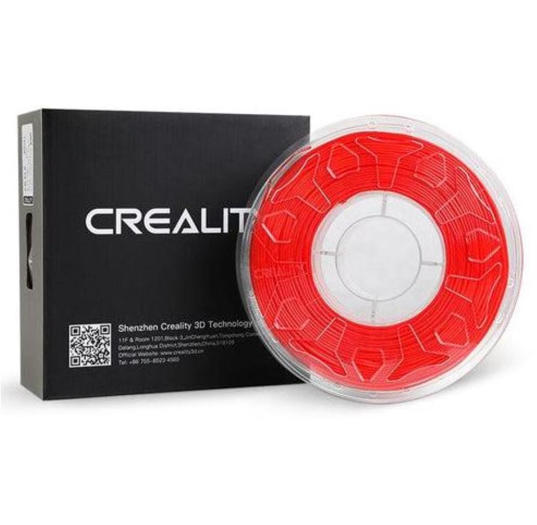 CREALITY CR-TPU 3D Printer Filament, RED, Glossy, 1kg, elastic,rezistent UV, Printing temperature: 210-240, Filament diameter: 1.75mm, Size of filament wheel: Diameter 200mm, height 66mm, hole diameter 56mm. Utilizare: pana la 6 luni de la deschiderea ambalajului.