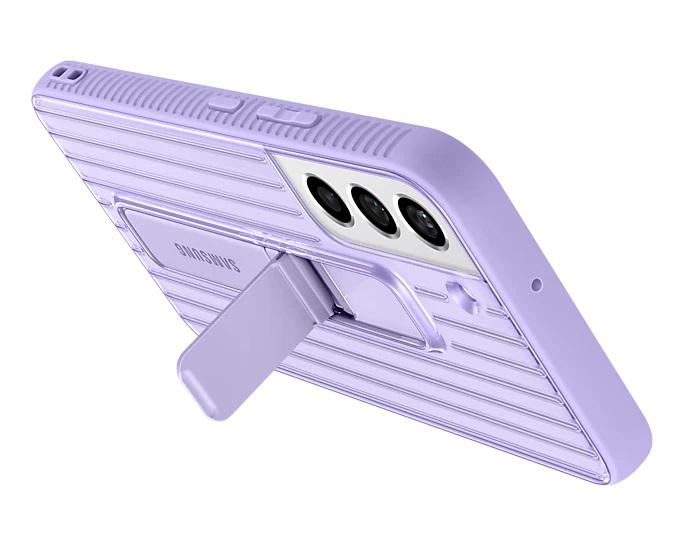 Samsung Galaxy S22 Protective Standing Cover Purple