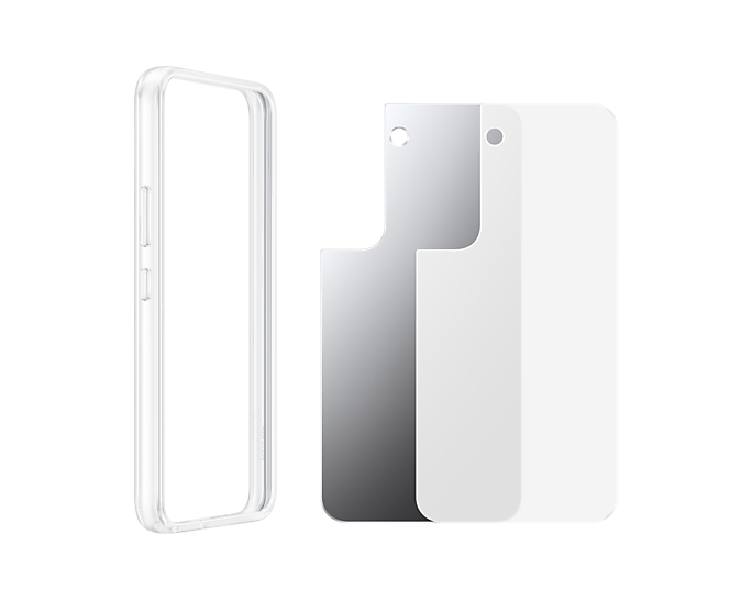 Samsung Galaxy S22 Frame Cover Transparent
