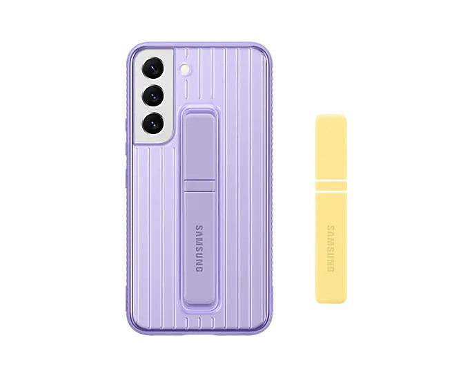 Samsung Galaxy S22 Protective Standing Cover Purple