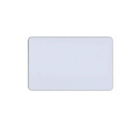 Card de proximitate RFID Hikvision DS-KEM125; frecventa 125KHz, cip: EM- 4100, varianta subtire, memorie 64bit, distanta de citire: 15 cm, material PVC, culoare alba, dimensiuni: 85.5mm × 54mm × 0.8mm, pachet 25 bucati