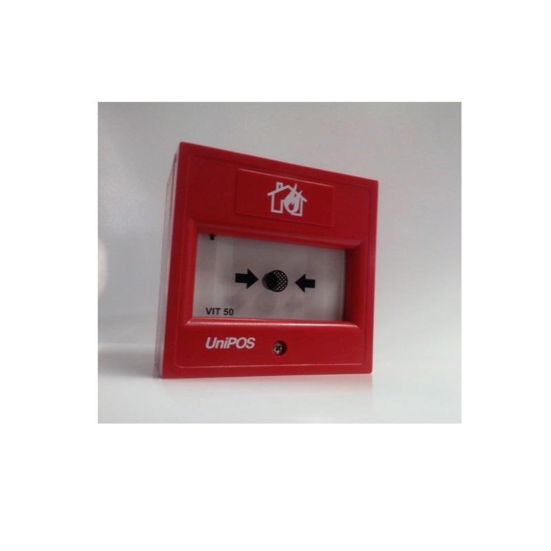 Wireless manual call point with RE-ENABLE glass (battery included);VIT50