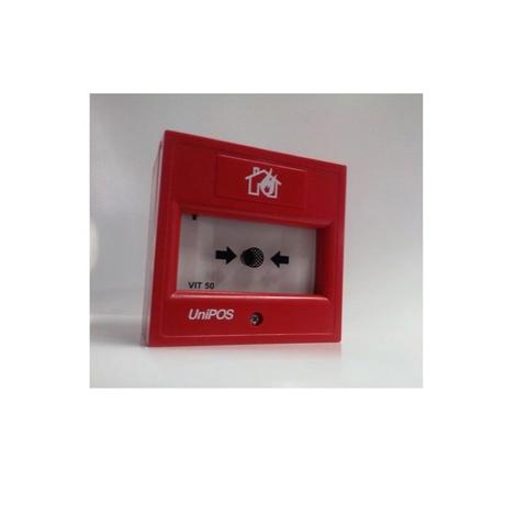 Wireless manual call point with RE-ENABLE glass (battery included);VIT50