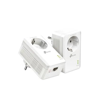 TP-Link Kit Powerline Gigabit Passthrough, HomePlug AV2,IEEE 1901, IEEE 802.3, IEEE 802.3u, IEEE 802.3ab, Gigabit Ethernet Port, Aria de acoperire: 300M, CONTINUT PACHET 2X adaptoare powerline ethernet, viteze mari de transfer de date, de până la 1000 Mbps.