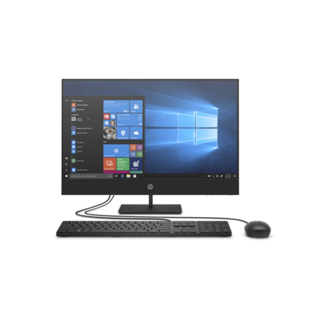All-in-One HP ProOne 440 G6 23.8 inch Non-Touch FHD cu procesor Intel Core i5-10500T, video integrat Intel UHD Graphics 630, RAM 16GB DDR4, SSD 512GB, DVD+/-RW, Adjustable Stand, HP USB Keyboard, HP Wired Mouse USB, Black, Microsoft Windows 11 Pro 64-bit, 5yw