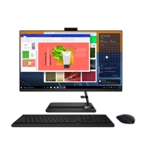 All-in-One Lenovo IdeaCentre AIO 3 27ALC6 27" FHD (1920x1080) IPS 250nits, AMD Ryzen™ 7 7730U (8C / 16T, 2.0 / 4.5GHz, 4MB L2 / 16MB L3), video Integrated AMD Radeon Graphics, RAM 2x 8GB SO-DIMM DDR4-3200, Two DDR4 SO-DIMM slots, dual-channel capable, Up to 16GB DDR4-3200, SSD 512GB SSD M.2 2280