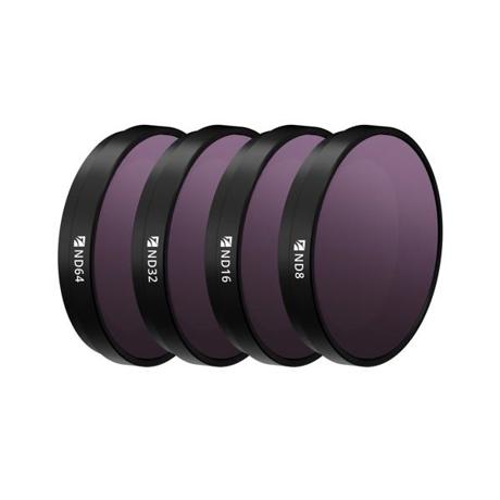 Filtre de densitate neutră pentru Insta360 GO2,Un filtru ND acționează ca ochelarii de soare pentru ochii tăi, blochează lumina care intră în lentilă, așa cum ochelarii de soare blochează lumina care intră în ochi. ND înseamnă densitate neutră, ceea ce înseamnă că blochează lumina într- un mod