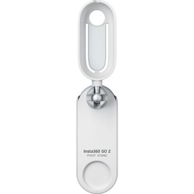 Pivot Stand Insta360 GO2, autoadeziv, material: plastic, culoare: alba