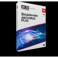 Licenta retail Bitdefender Antivirus Plus - protectie de bazapentru PC-uri Windows, valabila pentru 1 an, 5 dispozitive, new