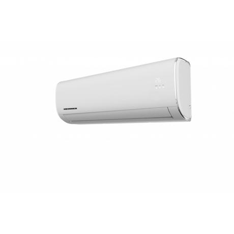 Aparat de aer conditionat Heinner Crystal HAC-CR18KIT, 18000BTU, kit instalare inclus, clasa energetica: racire A++/incalzire A+, functie "Follow me", mentinere temperatura 8⁰C, functie Turbo, filtru cu densitate ridicata, autocuratare, alb