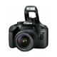 Camera foto Canon kit EOS-4000D + EF-S 18-55mm DCIII, 18.7MP,2.7" TFT fixed DIGIC 4+, 3 cadre / sec, ISO 100-6400,FullHD movies 30fps,compatibil SD/SDHC/SDXC,30-1/4000 sec,9 puncte de focus HDMI mini,USB,WI-FI, accumulator Li-ion LP-E10, montura EF/EF-S.