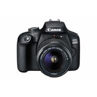 Camera foto Canon kit EOS-4000D + EF-S 18-55mm DCIII, 18.7MP,2.7" TFT fixed DIGIC 4+, 3 cadre / sec, ISO 100-6400,FullHD movies 30fps,compatibil SD/SDHC/SDXC,30-1/4000 sec,9 puncte de focus HDMI mini,USB,WI-FI, accumulator Li-ion LP-E10, montura EF/EF-S.