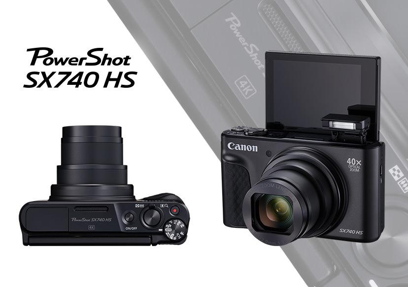 Camera foto Canon PowerShot SX740HS BK, 20.3 MP