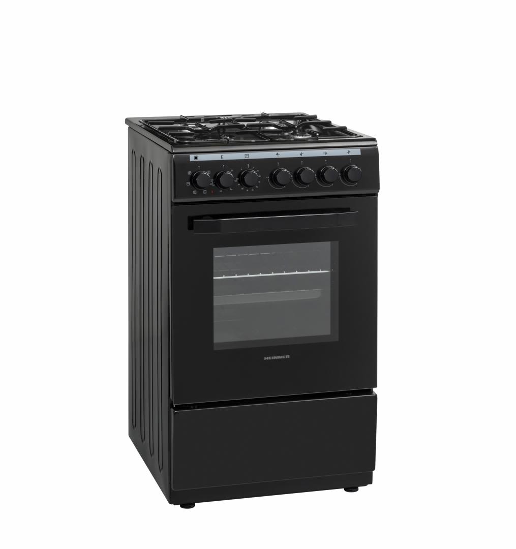 Aragaz mixt Heinner HFSC-V60LITGC-BK