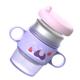 Cana termos cu manere si capac, mov, 250 ml, U-Grow