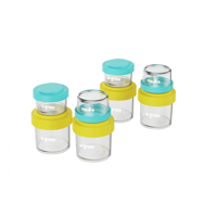 Set 8 recipiente cu capac pentru stocare hrana copii , A-1555