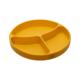 Farfurie compartimentata din silicon cu ventuza U-Grow, UG-FS30YL