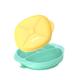 Farfurie silicon cu capac , galbena, UG-239YE