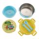 Caserola termica cu lingurita si furculita, blue, U-Grow
