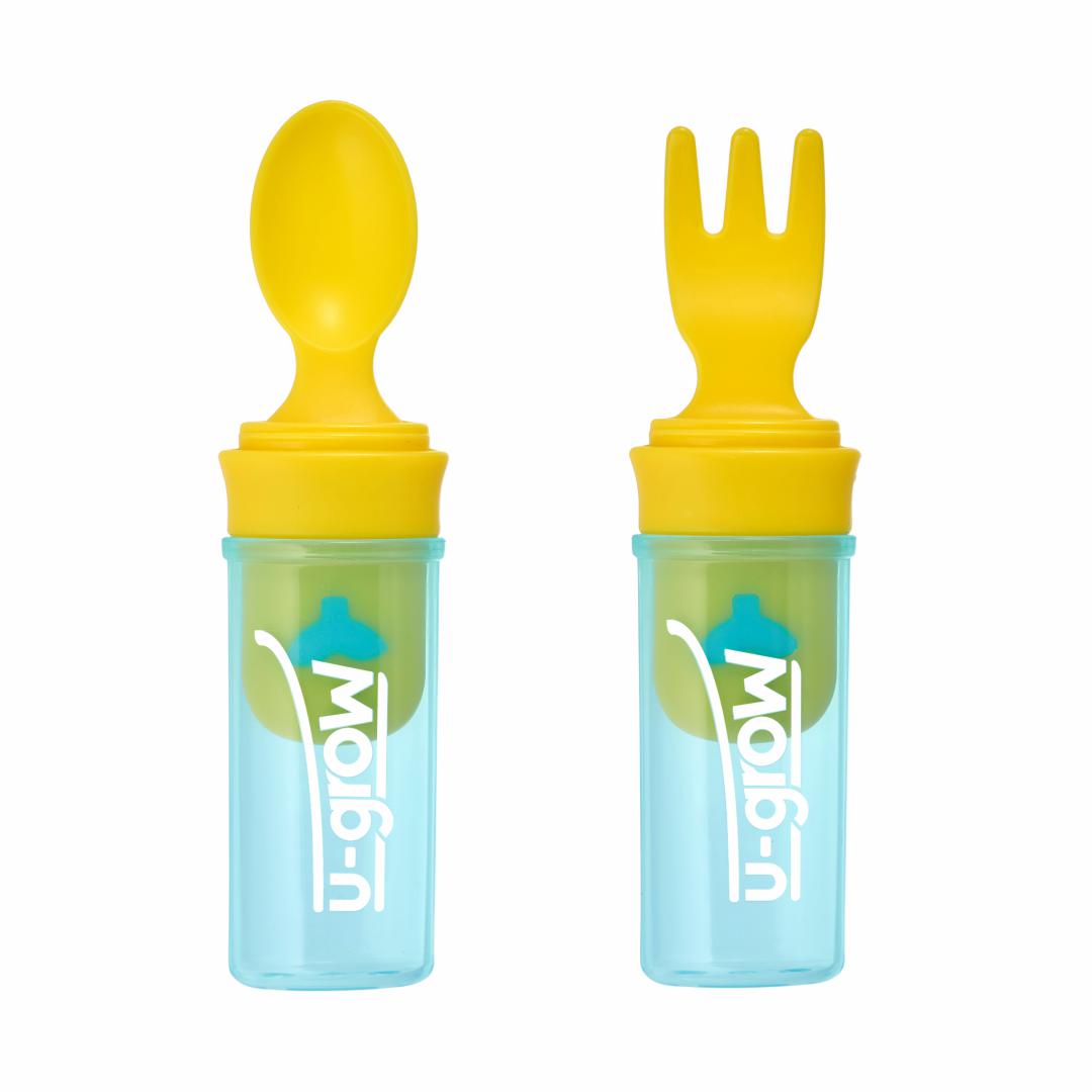 Set portabil lingurita si furculita U-Grow,  A-1301