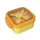 Caserola 2in 1 cu lingurita si furculita, galbena ,U-Grow