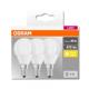 3 Becuri LED Osram Base Classic B, E14, 4.9W (40W), 470 lm, lumina calda (2700K)
