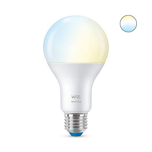 Bec LED inteligent WiZ Connected Whites A67, Wi-Fi, E27, 13W (100W), 1521 lm, lumina alba (2700K-6500K), compatibil Google Assistant /Alexa/Siri