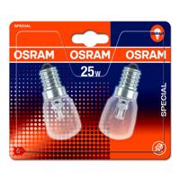 2 Becuri incandescente pentru cuptor Osram T26, E14, 25W, 140 lm, lumina calda (2700K)