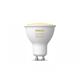 Bec LED inteligent Philips Hue Spot, Bluetooth, GU10, 5W, 350 lm, lumina alba (2200-6500K)
