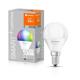 Bec LED RGB inteligent Ledvance SMART+ WiFi Mini Bulb Multicolour P, E14, 4.9W (40W), 470 lm, lumina alba si color (2700-6500K)