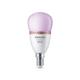 Bec LED RGB inteligent Philips Bulb P45, Wi-Fi, Bluetooth, E14, 4.9W (40W), 470 lm, lumina alba si color (2200-6500K)