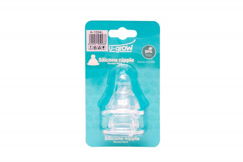 Tetina Silicon cu Gat Normal L U-GROW A-1024L