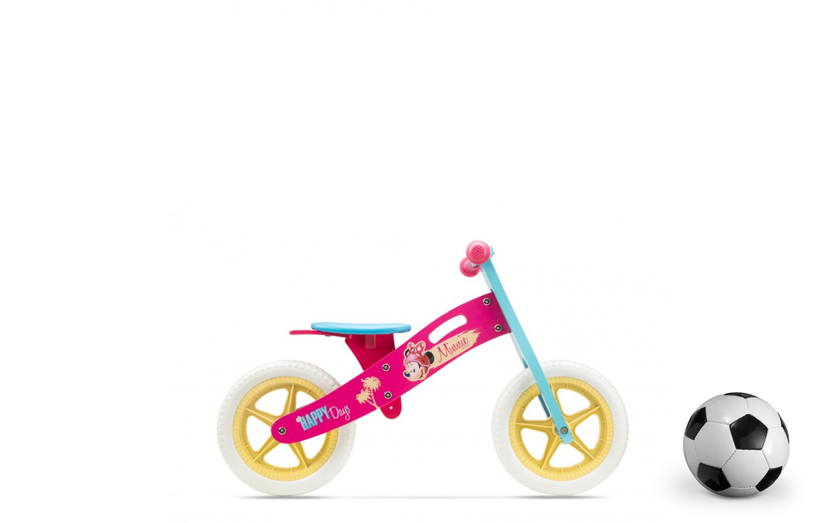 Bicicleta Pegas Copii Wooden Balance Bike