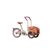 Bicicleta Pegas Mini Cargo 1s Crem Aluna