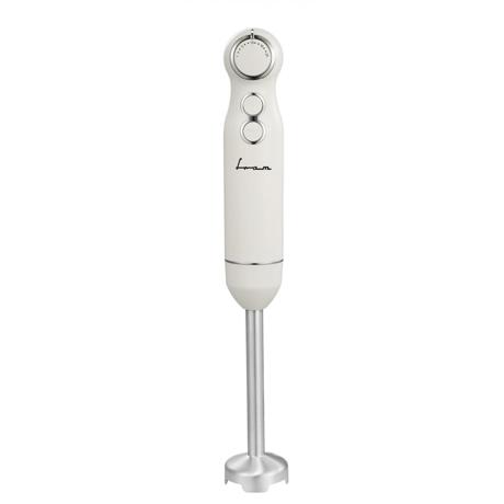 Blender de mana Fram FHBL-RAC1200CR, 1200W, Motor DC, Tocator 500 ml, Cana mixare 600 ml, Tel, Functie Turbo, Crem