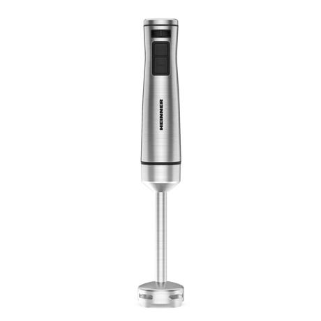 Blender de mana Heinner HHB-DC1000SSBK, 1000 W, Turbo, picior blender Inox, Lame Inox, Motor DC, Culoare Negru-Inox