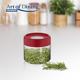 BORCAN DEPOZITARE STICLA  CU CAPAC, 300 ML  ROSU, ART OF DINING BY HEINNER