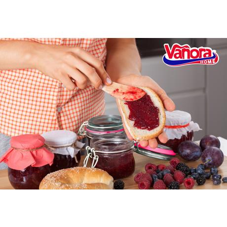 BORCAN DEPOZITARE STICLA CU CAPAC 500 ML, VANORA HOME