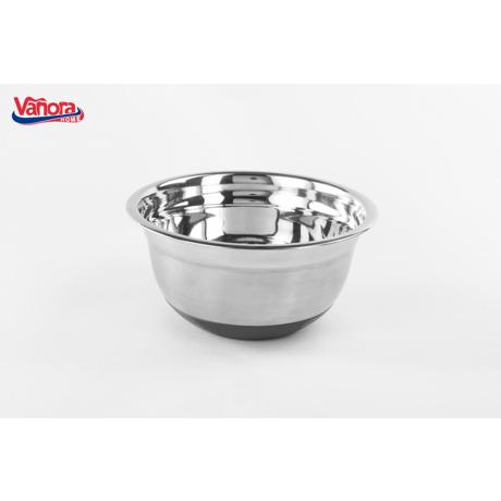 BOL INOX SATINAT, BAZA ANTIADERENTA 24CM, VANORA HOME