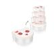 SET 4 CASEROLE  CU CAPAC , PLASTIC, PUCCA, ART OF DINNING BY HEINNER