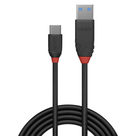 Cablu Lindy 1m USB 3.2 Type A la C 10Gbps